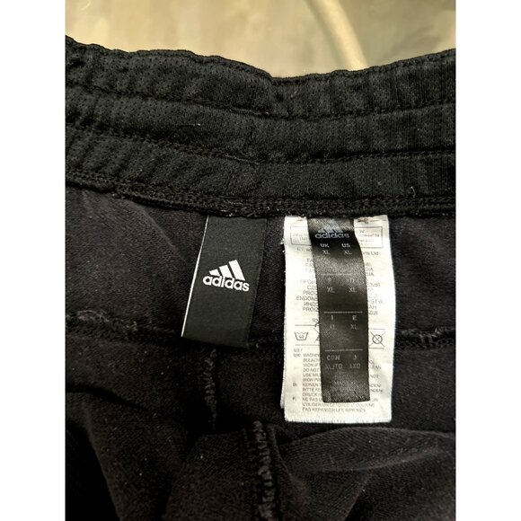 Adidas Mens Black XL Cotton/Polyester Shorts - Picture 3 of 6